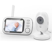 New 3.5 inch Wireless Video Baby Monitor Night Vision Temperature Monitoring 2 Way Audio Talk Baby Nanny Security Camera