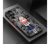 SPY FAMILY Art Cool Fashion For Samsung Galaxy S24 S23 S22 S21 S20 Ultra Plus FE Note 20 5G Frosted Translucent Phone Case