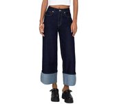Pantalón vaquero Only Madison marino wide leg para mujer