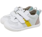 Zapatillas De Deporte marca Piruflex modelo Pf351-4 para niña en color blanco y rosa