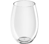 MONOUSO | Vaso Reutilizable Durable Tritán Transparente 500ml (6 Ud)