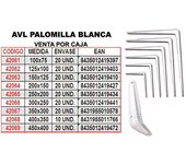 Avl palomilla blanca 150x125        1941-0 (caja 24 unidades)