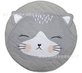 Colchoneta para gateo con aire acondicionado, colcha, Panda, Conejo, Zorro, Mariposa, León, jirafa, CISNE y mono.