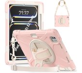 Shockproof Case For iPad Pro 11 12.9 13 M2 M4 2024 Cover iPad Air 13'' 11'' 2025 4th 5th 10.9 11th 11 Funda Coque+Shoulder Strap