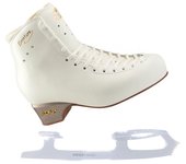 L'ESTEL SKATES - Patines con Botas Edea Overture+Cuchillas Stifeld 2º grado - Patinaje Artístico sobre Hielo