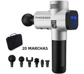 Phoenix A2 Massage Gun Muscle Relaxation Deep Tissue Massager Dynamic Therapy Vibrator Shaping Pain Relief Back Foot Massager