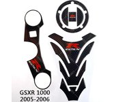 5D Carbon Suzuki Sticker Motorcycle Tank Decal Gsxr600 750 1000 1300 K3 K4 K5 K6 K7 K8 K9