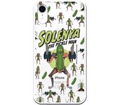 Carcasa para iPhone XR con un diseño de Rick y Morty Solenya Pickle Man