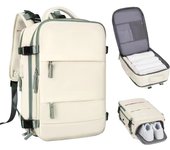 Mochila de Viaje para Cabina de Avión 45x36x20  para Vueling, EasyJet, Ryanair  Equipaje de Mano Impermeable y Espaciosa con Compartimento para Zapatos y Puerto USB  Mochila Antirrobo Multifuncional para Viajes y Escapada  (2210-002 1288 2350 H24)
