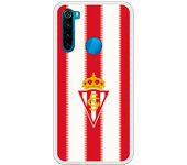 Funda original compatible con Xiaomi Redmi Note 8 - Sporting Fondo Rojiblanco