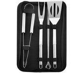 Juego De Herramientas Para Barbacoa Y Horno De Acero Inoxidable Con Bolsa De Almacenamiento Portátil Para Exterior Fácil De Limpieza