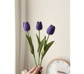 Tulip imitation flower home decoration decoration floral art bedroom decoration immortal bouquet