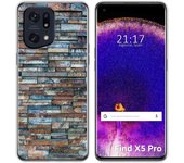 Funda Silicona para Oppo Find X5 Pro 5G diseño Ladrillo 05 Dibujos