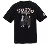 Camiseta Tokyo Revengers negra ORIGINAL Tallas  8- 10 - 12 - 14  Raíz MERCHAN-STORE Camisetas