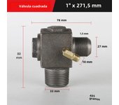 3 Port Copper Male Thread Check Valve Connector For Air Compressor For Tube Connecting Air Pressure Tank Compressor Piston Pump