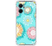 Funda Silicona Antigolpes para Xiaomi Redmi 10 5G diseño Flores 05 Dibujos