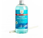 C.A - Mikado Reposicion 250-500 ml Sin/Con Varillas - Fragancia Refrescante para Ambientador de Hogar
