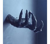 Halloween Decorative Gothic Witch Hand Statue Creative Resin Decorative Hanger Hanger Wall Art Sculpture Home Decoration