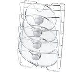 Tapa de Olla de almacenamiento de cocina para arfario o Opción de tornillo de pared-Soporte para Puerta de arnaria de Cocina