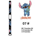 Lilo & Stitch Strap for Xiaomi Mi Band 7 bracelet Sport silicone watch wristband Miband wriststrap For Xiaomi mi band 3 4 5 6 7