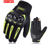SUOMY Motorcycle Gloves Summer Breathable Touch Screen Motorbike Motocross Moto Biker Glove Motorcycle Accessories For Man Women