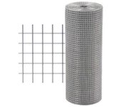 SIB Malla Valla Cercado Electrosoldada Galvanizada - Cuadrados de 13 x 13 mm