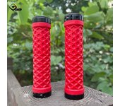 ODI Van Bicycle Handlebar Grips sillicone Lock-On Anti-slip Shock Absorption MTB Double Lock Ring for BMX Folding Bike Parts
