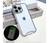 Night Light Luminous Silicone Soft Case for IPhone 16 15 14 13 12 11 ProMax 16Pro 15Pro 15ProMax Plus IPhone14 Glowing Cover
