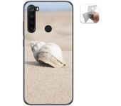 Tumundosmartphone Funda Gel Tpu para Xiaomi Redmi Note 8T diseño Concha Dibujos