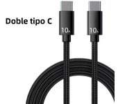 Elough 10A Type C To Type C Fast Charging Cable For iPhone 15 Huawei Samsung Tablet USB C Cable carga rapida tipo c Data Cord
