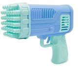 Pistola de burbujas portátil de 32 agujeros juguete infantil Gatling máquina de burbujas eléctricas poroso