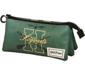 Harry Potter Howarsity ECO Triple Pencil Case, Green