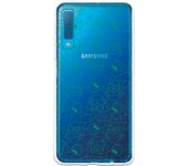 Funda original compatible con Samsung Galaxy A7 2018 - Rick y Morty Caras Verdes