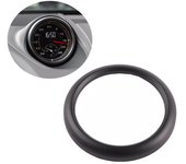 Aluminum alloy Car Styling Clock Compass Decorative Ring Trim Fit For Porsche 718 911 Macan Cayenne Panamera Auto Accessories