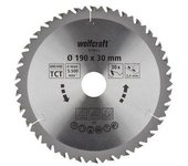 Disco de Sierra Circular Wolfcraft CT 30 Dientes 190mm (6736000)