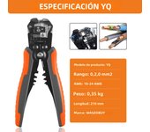 Wire Stripper Wire Terminals Crimping Tool Kit,  AWG22-13/0.5-2.5mm² Ratcheting Crimper Tool for Insulated Wire Connectors