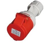 Gsc Evolution Base Aérea Serie Cetac con Cuatro Polos (3 + Tierra) 16A GSC 2300386 - Resistente - IP44