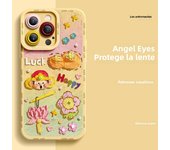 Deluxe Case For iphone16 15 14 13 12 11 Pro Max X XR Xs Silicone Advanced Cell Phone Protective Cover Anti-fall Clay Painting