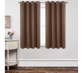 Cortinas Opacas de 2 Piezas, Cortina Dormitorio con Ojales, antiluz Termica, Aislantes frío y Calor para salón