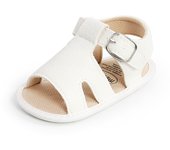infant Sandals Fashion Soft Crib Shoes Anti Slip Summer Toddler Boys Girls First Walker Baby Soft Sole Sandals Shoes