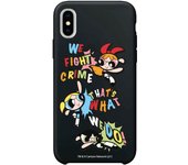 Carcasa para Iphone X-Xs Negro con un diseño de P Girls We Fight