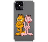 Funda original compatible con iPhone 12 o 12 Pro con un diseño de Garfield y Arlene