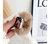 Cute Fur Fluffy Plush Watch Strap for Apple Watch Band 44mm 49mm 42mm Correa Belt Bracelet IWatch Series 9 8 7 6 5 3 SE Ultra 2