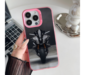 Epc Motorcycle Y-YAMAHAS Phone Case IMD Phone Case For IPhone 16 15 14 13 12 11 Pro Max Plus Color Silver Cover