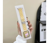 Watch strap+Case+glass For apple watch band 44mm 40mm 38/42mm Candy bracelet iwatch ultra2 49mm serie 9 8 7 6 5 4 3 Se 41mm/45mm