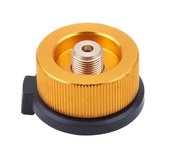 Outdoor Camping Stove Conversion Adapter Split Type Oven Connector Cartridge Gas Filling Tank Cylinder
