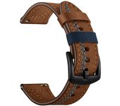 Genuine Leather Strap 22mm 20mm for Huawei Watch GT 2 Strap Wrist Band for Samsung Galaxy Watch 46mm 42mm for Smart Watch