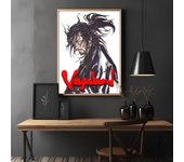 Vintage Japanese Anime Manga Miyamoto Musashi Vagabond Bushido Warrior Art Poster Canvas Painting Wall Prints Picture Home Decor
