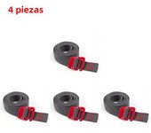 1.5m Nylon Pressure Buckle Pallet Cargo Straps Ratchet Tie-Down Belt Luggage Fixed Car Fixed Tightener Tensioner Straps