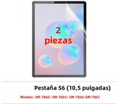 2pcs Pet Screen Protector For Samsung Galaxy Tab S7 Fe S9 Fe A9 Plus S6 Lite S7 S8 S9 A8 Plus Protective Clear Film No Glass